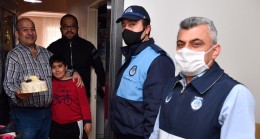 Beyoğlu Belediyesi, 9 yaşındaki Abbas Emin’in yaş gününe duyarsız kalmadı