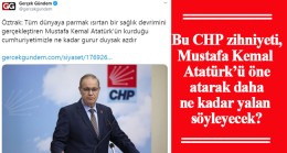 CHP’li Öztrak, Türkiye’nin sağlıktaki başarısını Atatürk’e bağladı (!)