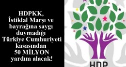 PKK’nın TBMM’deki temsilcisi HDP’ye hazineden 50 milyon TL verilecek (!)