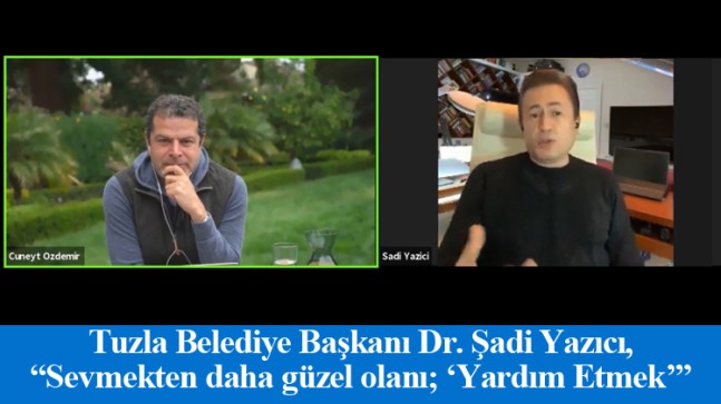 Şadi Yazıcı, Cüneyt Özdemir’in YouTube canlı yayın konuğu oldu