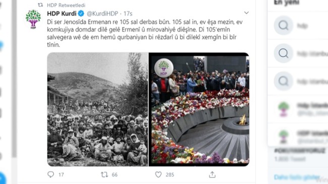 Türkiye’ye soykırımcı diye iftira atan HDP’nn ümüğünü kim sıkacak!