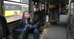 Vatandaşlar, toplu taşımalarda sosyal mesafe ve maske kuralına uyuyor