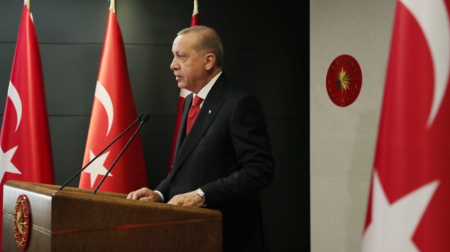 Erdoğan, “Şartları uygun camilerden başlayarak camilerimizi ibadete açıyoruz”