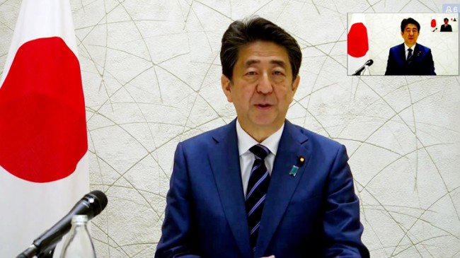 Japonya Başbakanı Şinzo Abe, “İlacı Türkiye’ye de bağışlıyoruz”