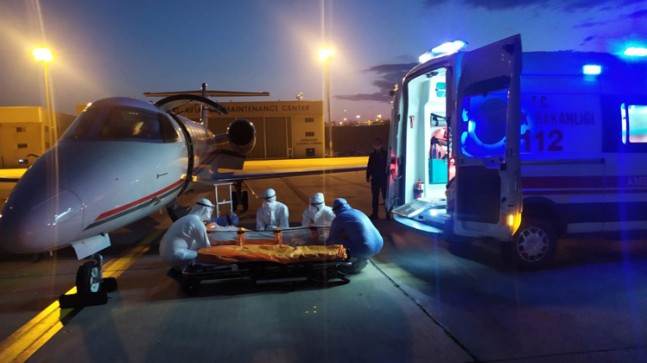 Sudan’da koronaya yakalanan vatandaşımız İstanbul’a getirilerek hastaneye yatırıldı