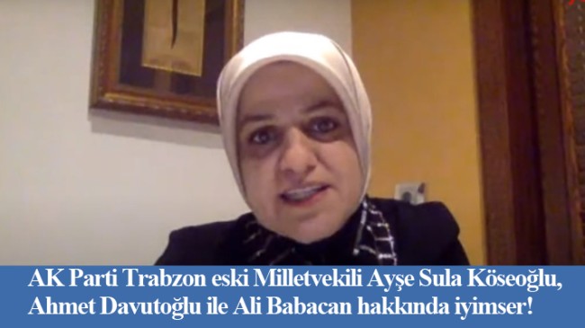 AK Parti’li Köseoğlu, Ahmet Davutoğlu ve Ali Babacan yıkmak için ortaya çıkmadı!