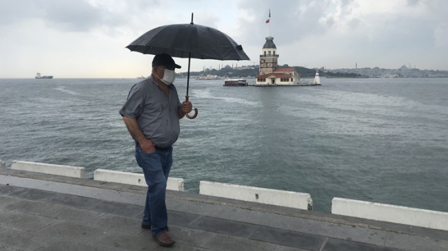 Anadolu Yakası’nda yağmur var