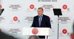 Erdoğan, “Bugün ufka umutla bakıyorsak 18 yıldaki gayretlerimizin sayesindedir”