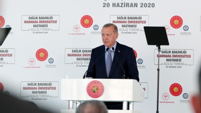 Erdoğan, “Bugün ufka umutla bakıyorsak 18 yıldaki gayretlerimizin sayesindedir”