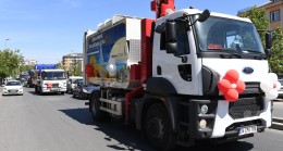 Sancaktepe Belediyesi’nin temizlik filosu adeta göz kamaştırıyor