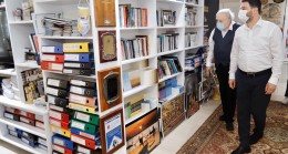 Başkan Öztekin, Orhan Kural’ın müzeye dönüştürdüğü evini ziyaret etti