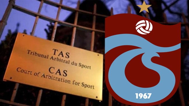 CAS, Trabzonspor’un itirazını reddetti
