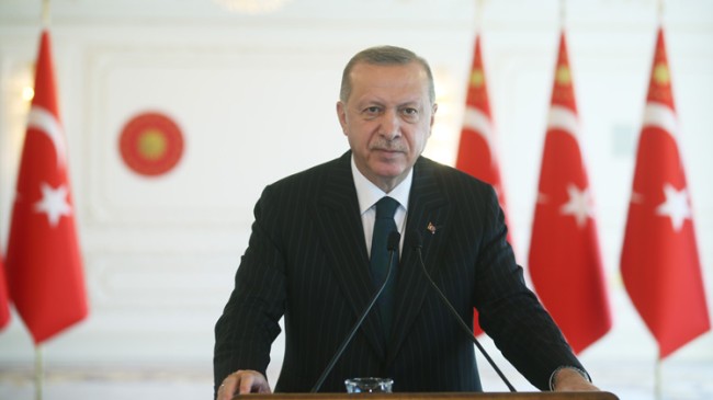 Erdoğan, “Yeni dönemin parlayacak yıldızı olarak Türkiye gösteriliyor”