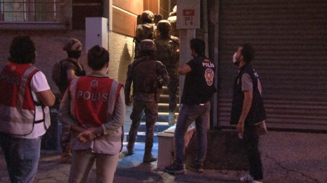 İstanbul polisinden eş zamanlı operasyon