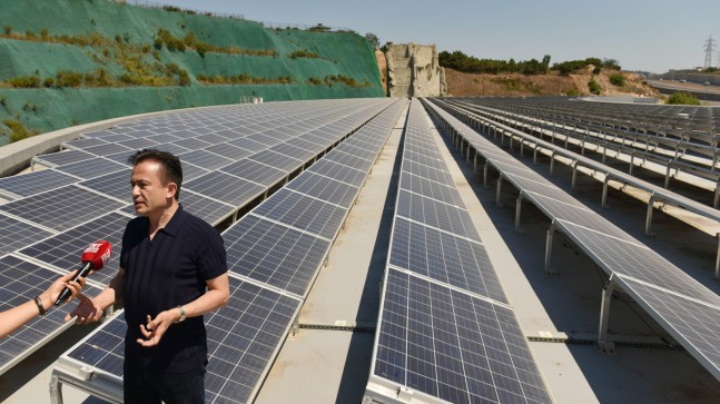 Tuzla Belediyesi, “Güneş Enerjisi Santralı” kurdu