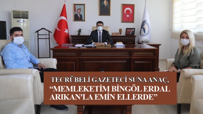 Suna Anaç, Bingöl Belediye Başkanı Erdal Arıkan ile önemli röportaj gerçekleştirdi