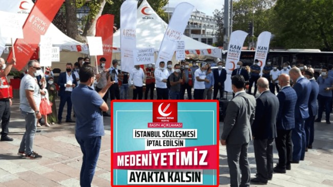 Yeniden Refah Parti’lilerden İstanbul Sözleşmesi’ne tepki!