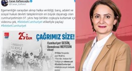 CHP’yi takmayan Canan Kaftancıoğlu’ndan Atatürk’süz Cumhuriyet Bayramı paylaşımı