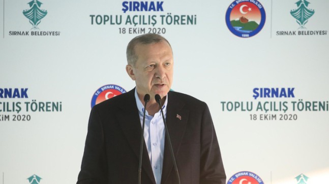 Erdoğan “Rengini ecdadımızın kanından alan tek bayrak ile geleceğe yürüyeceğiz”