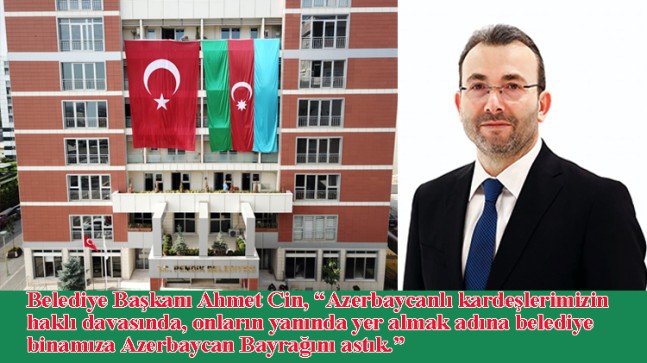 Pendik Belediyesi’nden Azerbaycan’a anlamlı bir destek