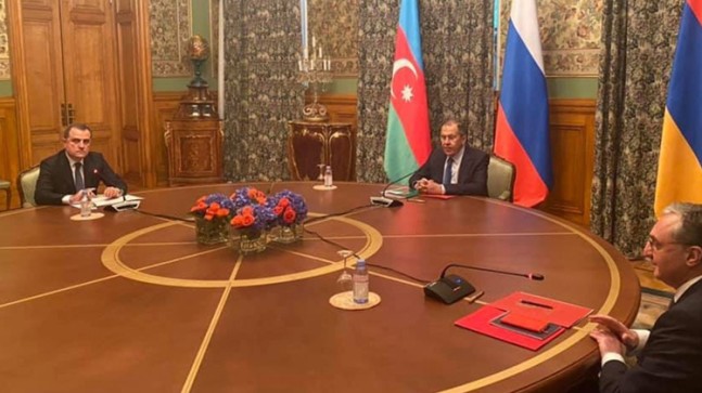 Rusya’daki Azerbaycan-Ermenistan arasında görüşmelerde ateşkes ilan edildi
