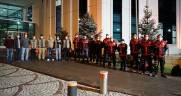 Tuzla Belediyesi Arama Kurtarma ekibi İzmir depremi için yola çıktı