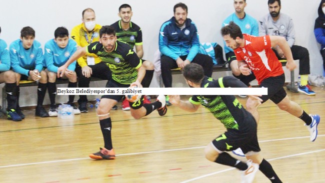 Beykoz Belediyespor’dan 5. galibiyet