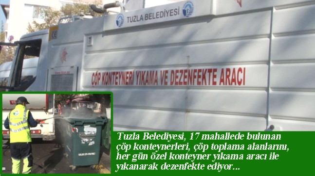 Tuzla Belediyesi, daha temiz bir Tuzla için her gün işbaşında