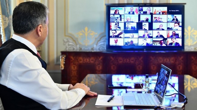Vali Yerlikaya, video konferansla Filyasyon toplantısını gerçekleştirdi