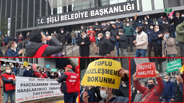 CHP’li Şişli Belediyesi, kendi çalışanlarının kazanımlarını gasp ediyor!