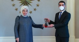 Emine Erdoğan, ‘yılın basın fotoğrafları’ ödüllerini verdi