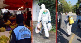 Tuzla Belediyesi, ilçede inovatif çözümler üreterek koronavirüsün belini adeta kırdı