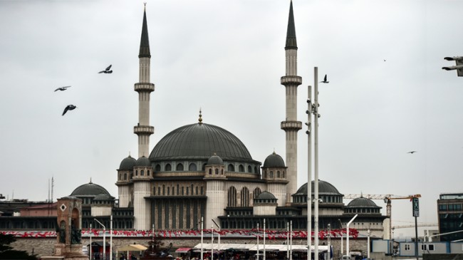 Taksim Camii Ramazan ayında açılıyor