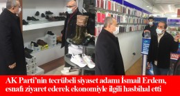 AK Parti Ataşehir İlçe Başkanı İsmail Erdem’den esnaf ziyareti