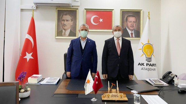 AK Parti’nin sevilen ağabeyi Mustafa Ataş, ilçe başkanlarını ziyaret etti