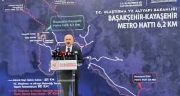 Bakan Karaismailoğlu “Başakşehir Çam ve Sakura Hastanesi-Kayaşehir Metro hattı bu yıl sonu hizmete girecek”