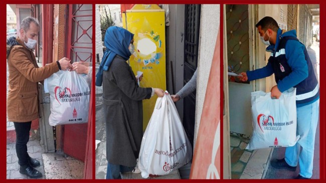 Beyoğlu Belediyesi’nin kış günü ihtiyaç sahiplerini ısıtan merhamet eli