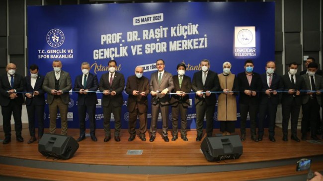 Bakan Kasapoğlu, Üsküdar’da 2 önemli projenin açılışını gerçekleştirdi