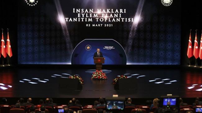 Cumhurbaşkanı Recep Tayyip Erdoğan, İnsan Hakları Eylem Planı’nı açıkladı
