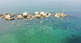 Tuzla’da 2 bin yıllık tarih, su üstüne çıktı