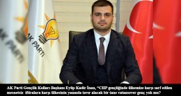 AK Gençler, CHP gençliğine soruyor: “Biden ve HDP’ye niye sessiz kaldınız?”