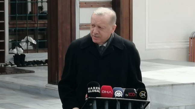 Cumhurbaşkanı Erdoğan, “Dışişleri Bakanımız, Dendias’ın davranışları karşısında ona haddini bildirdi”