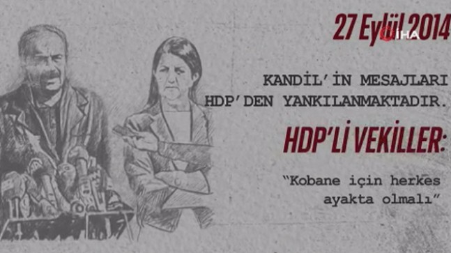 Mağdur rolü oynayan PKK’nın Kobani propagandası amacına ulaşamadı