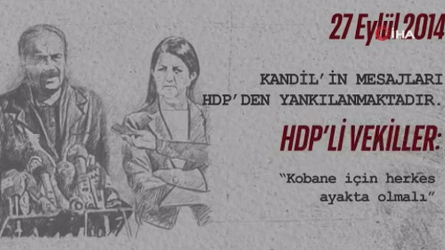 Mağdur rolü oynayan PKK’nın Kobani propagandası amacına ulaşamadı