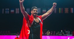 Taha Akgül, en fazla Avrupa şampiyonu olan güreşçi unvanını elde etti
