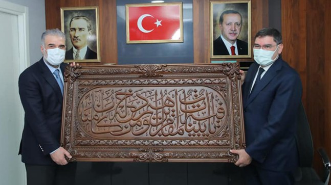 İl Başkanı Osman Nuri Kabaktepe, Ümraniye İlçe Teşkilatını ziyaret etti