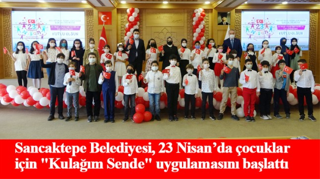 Sancaktepe Belediye Meclisi’nde çocukların 23 Nisan coşkusu