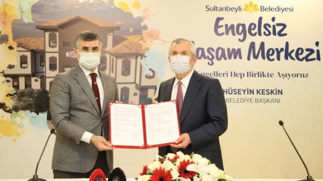 Sultanbeyli Engelsiz Yaşam Merkezi’ne kavuşması için imzalar atıldı