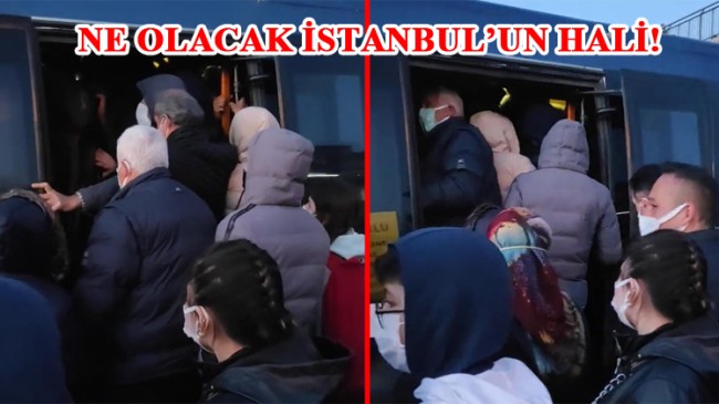 Türkiye’de vakaların yüzde 40’i niye İstanbul olduğunun fotoğrafı!