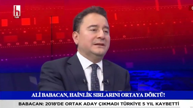 Ali Babacan, AK Parti üyesi iken Erdoğan’ı devirmeye çalıştığını itiraf etti!